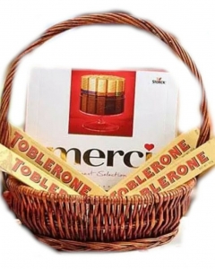 Merci Toblerone Basket